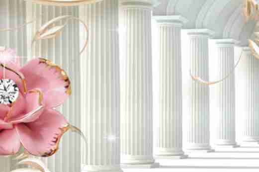 Dazzling Art Customized Wallpaper