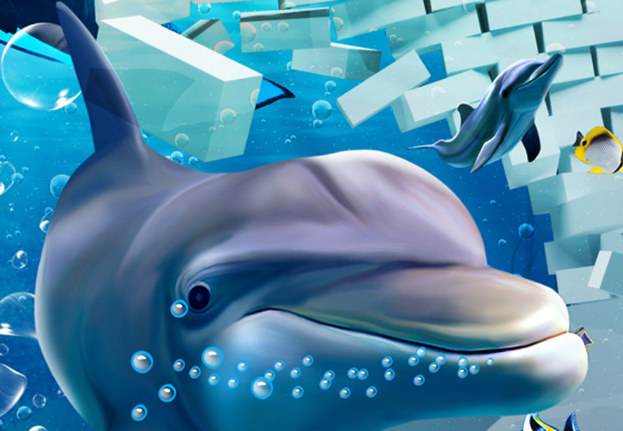 3D Wallpaper of fish