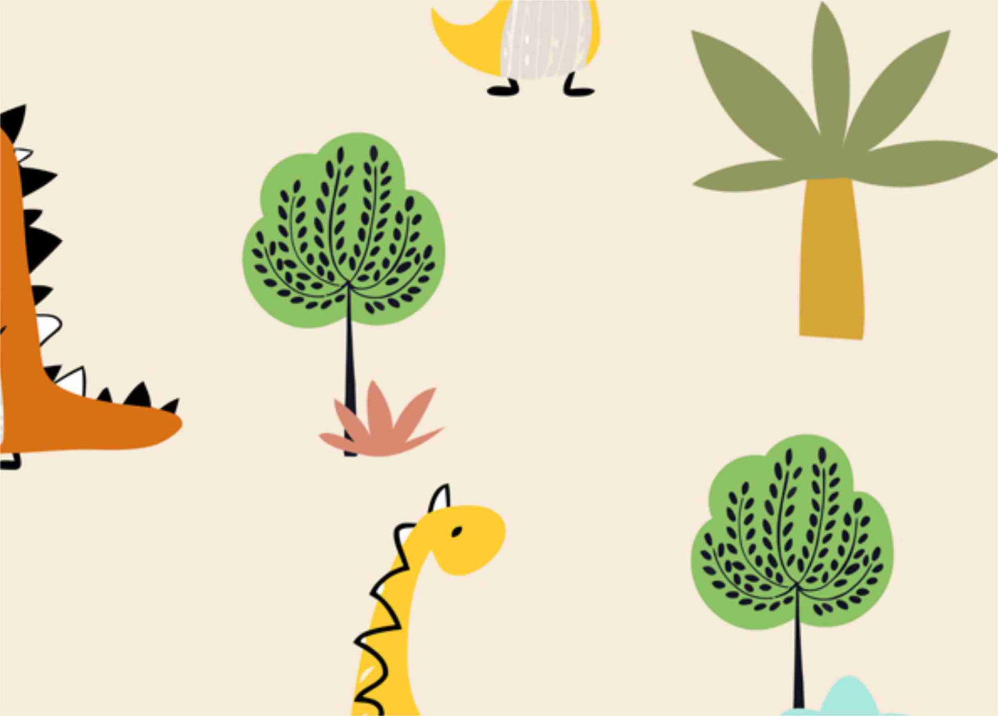 Dinosaur kids Cartoon Wallpaper