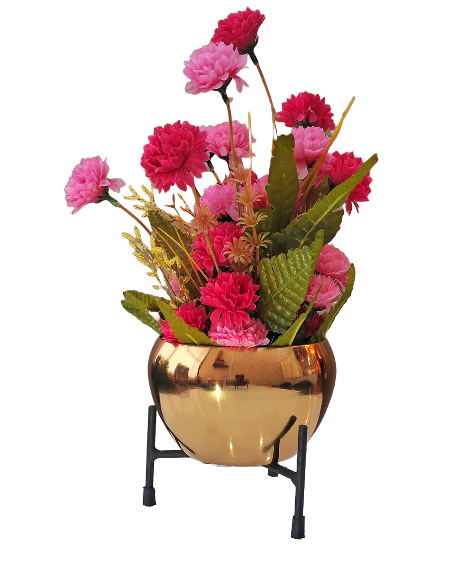 Antique Planter-Gold