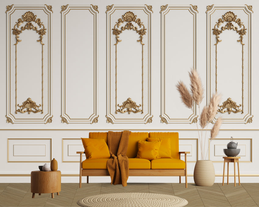Wall frame European style customized wallpaper