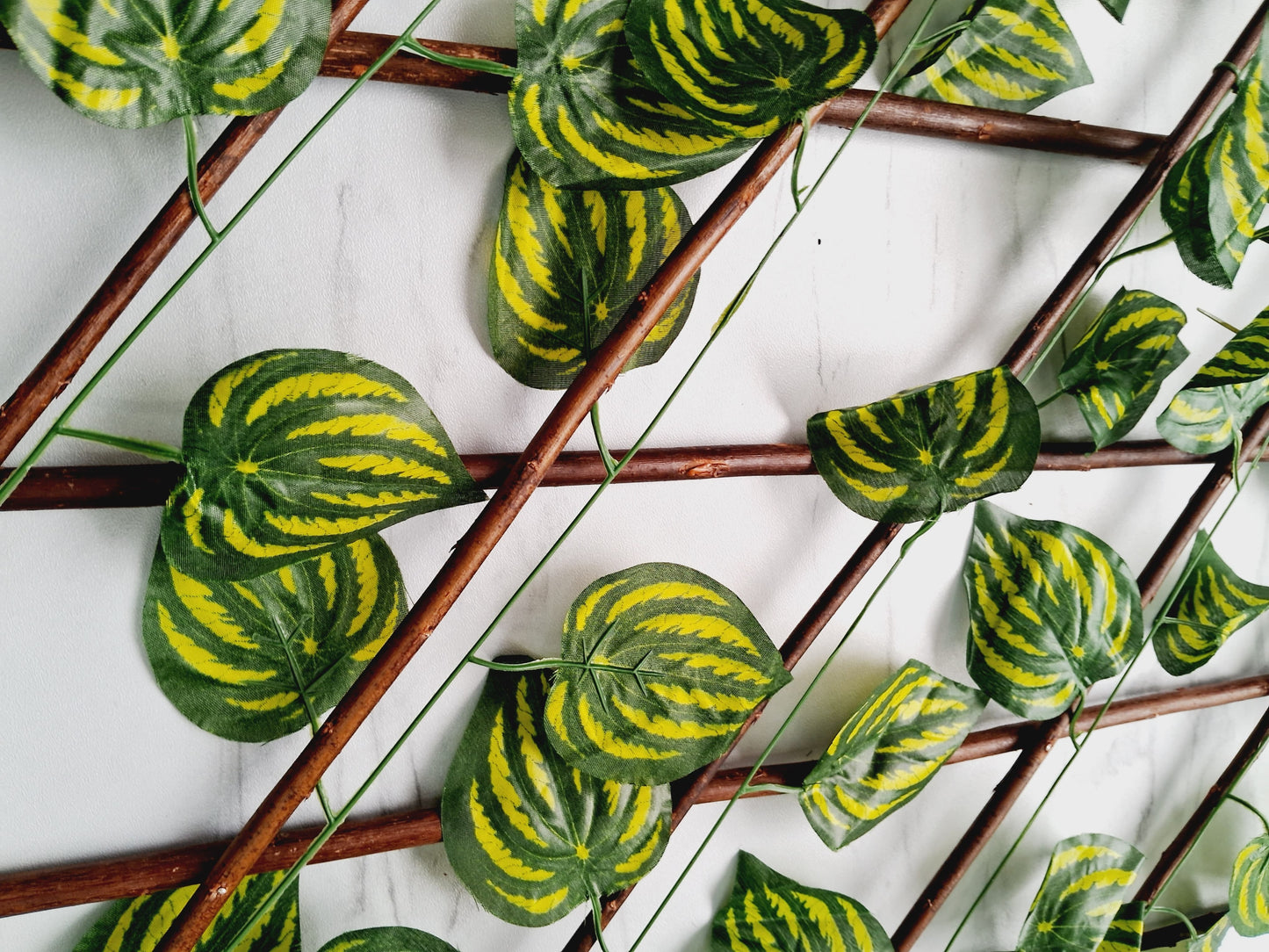 Artificial Expandable Green Leaves Pannel