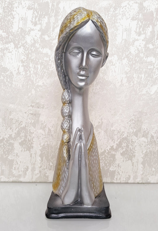 Welcome Leady Face Silver Coat