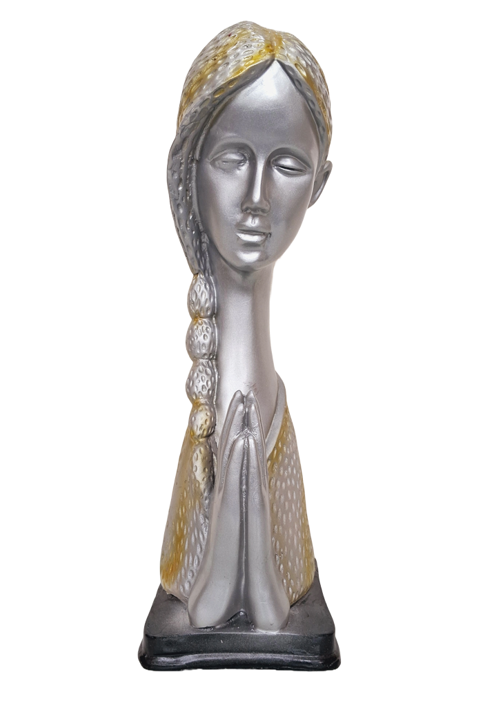 Welcome Leady Face Silver Coat