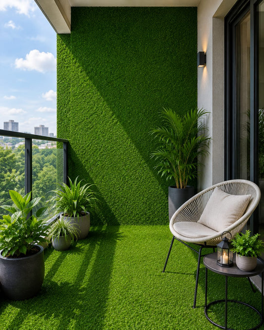 home high density Artficial Grass mat for lawn,Graden,balcony,outdoor & indoor UV resistant