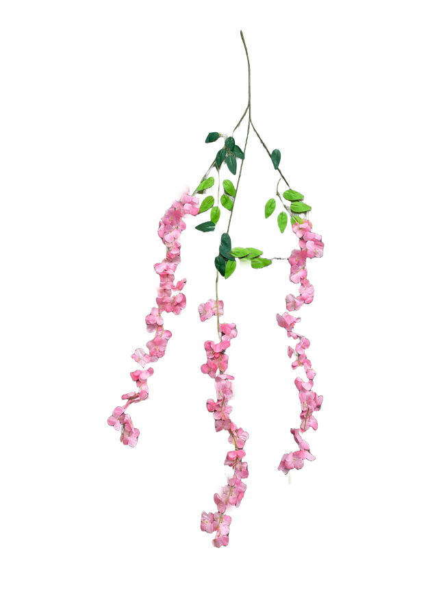 Hanging Leaves-Pink
