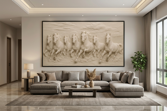Mural 7 Running Horse Wall Art