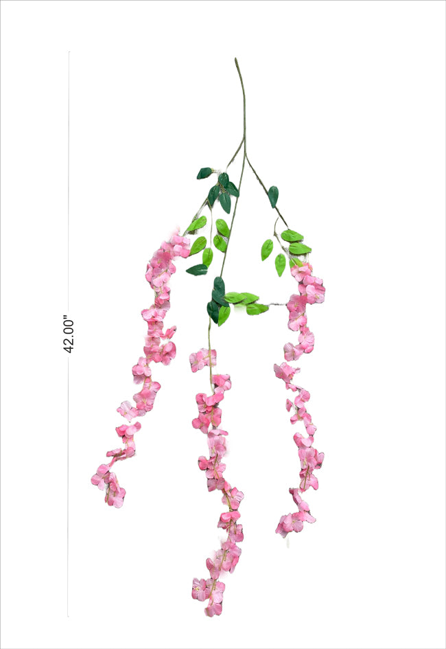 Hanging Leaves-Pink