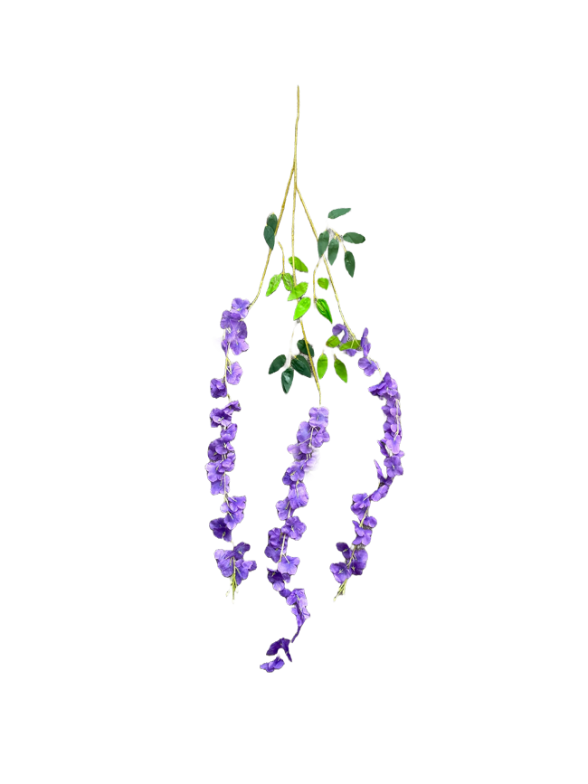 Hanging Leaves-Purple