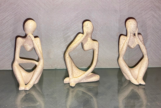 Modern Art Human Figure Set of 3