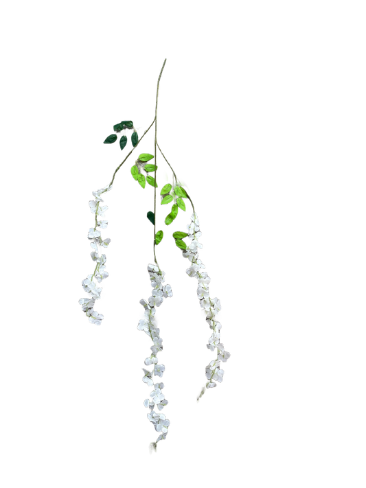 Hanging Leaves-White