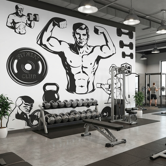Rise & Rep gym wallpepar