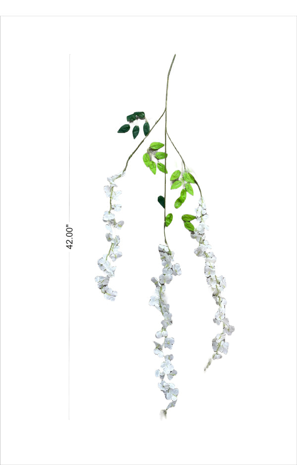Hanging Leaves-White