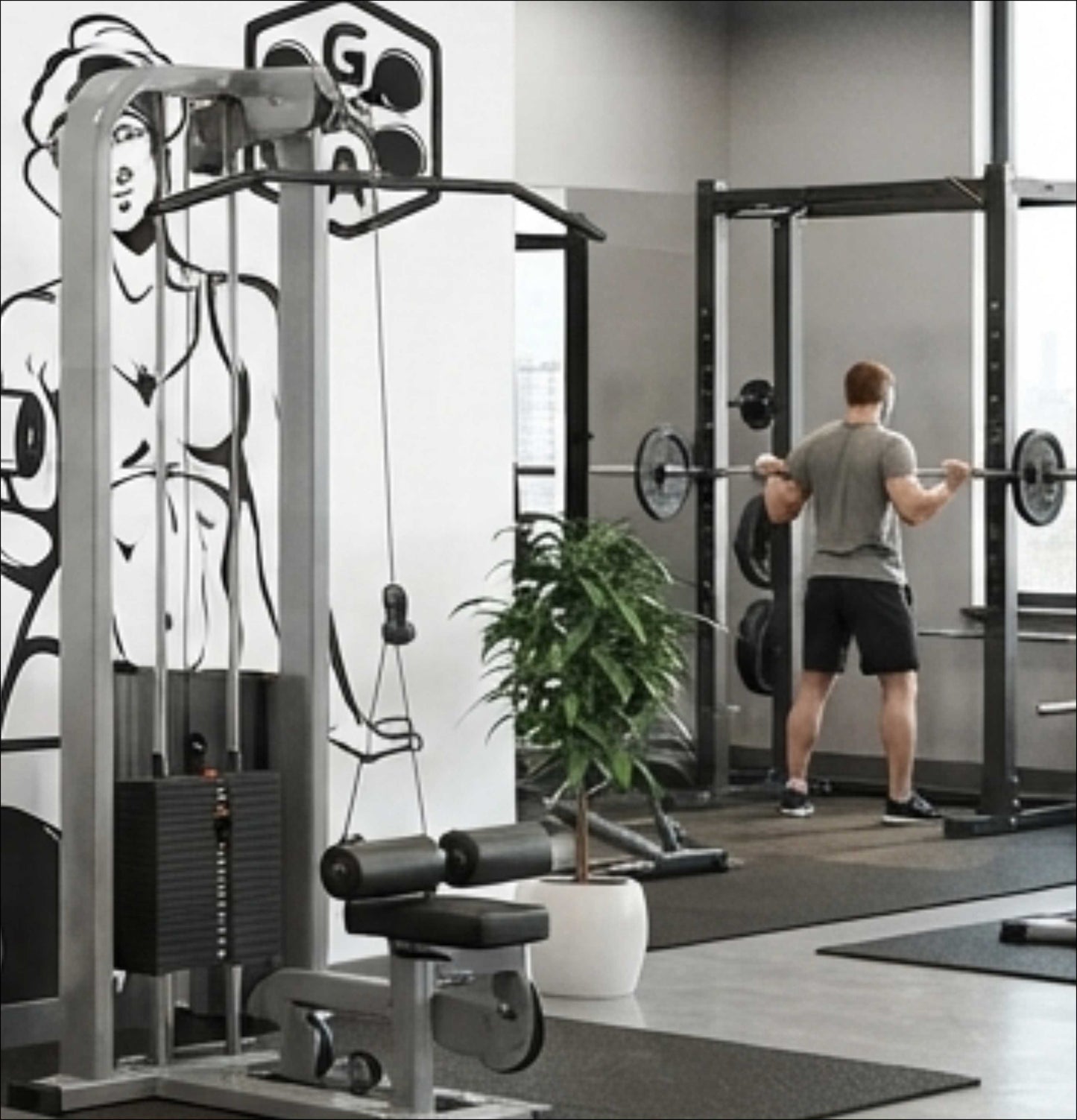 Rise & Rep gym wallpepar