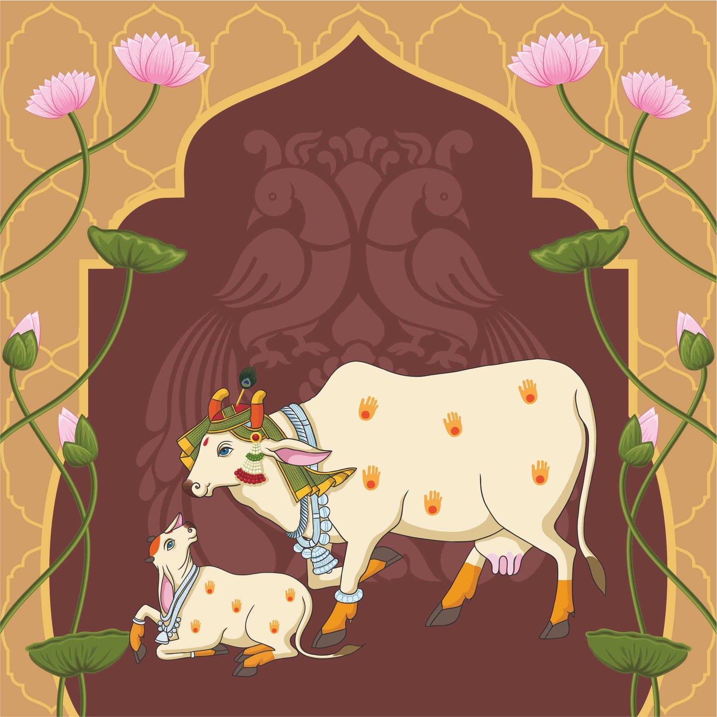The Sacred Herd Pichwai