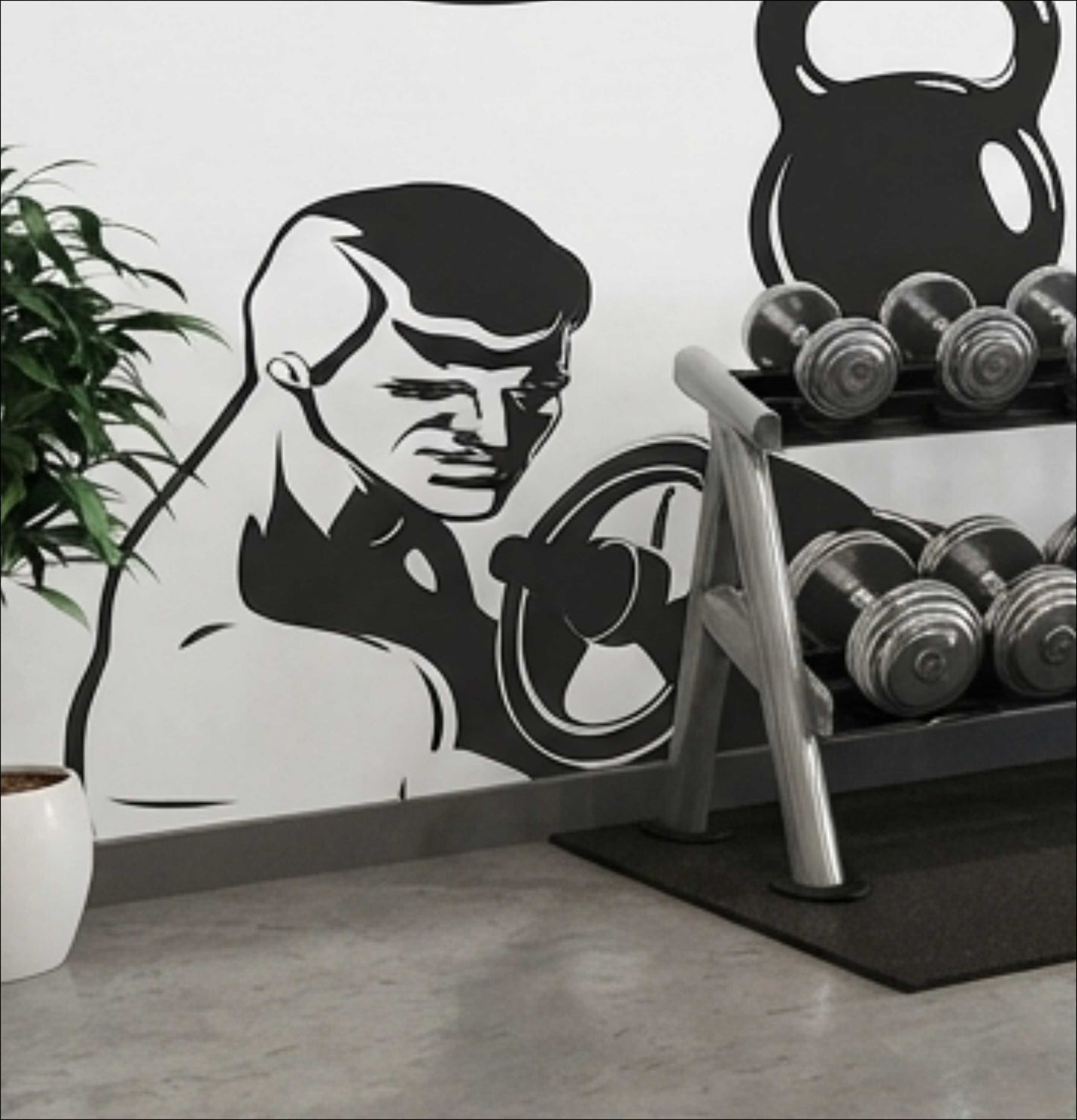 Rise & Rep gym wallpepar