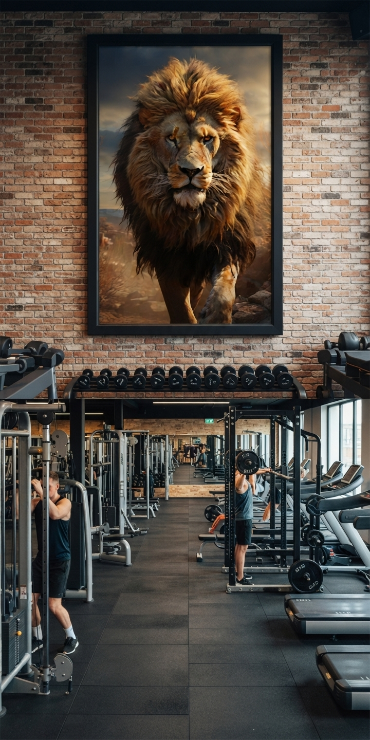 Apex Custom Walls gym wallpepar