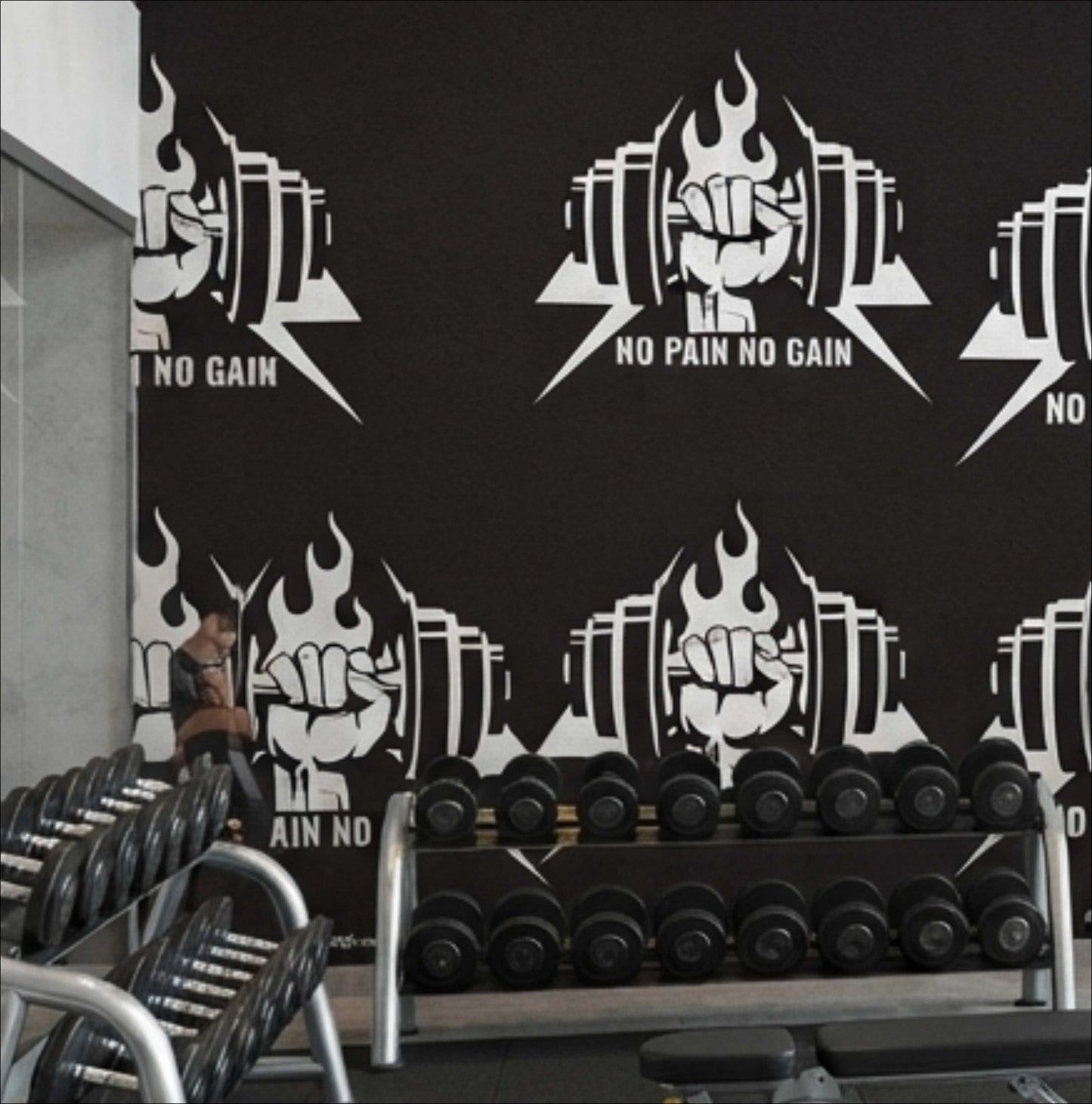 Limitless Gains gym wallpepar