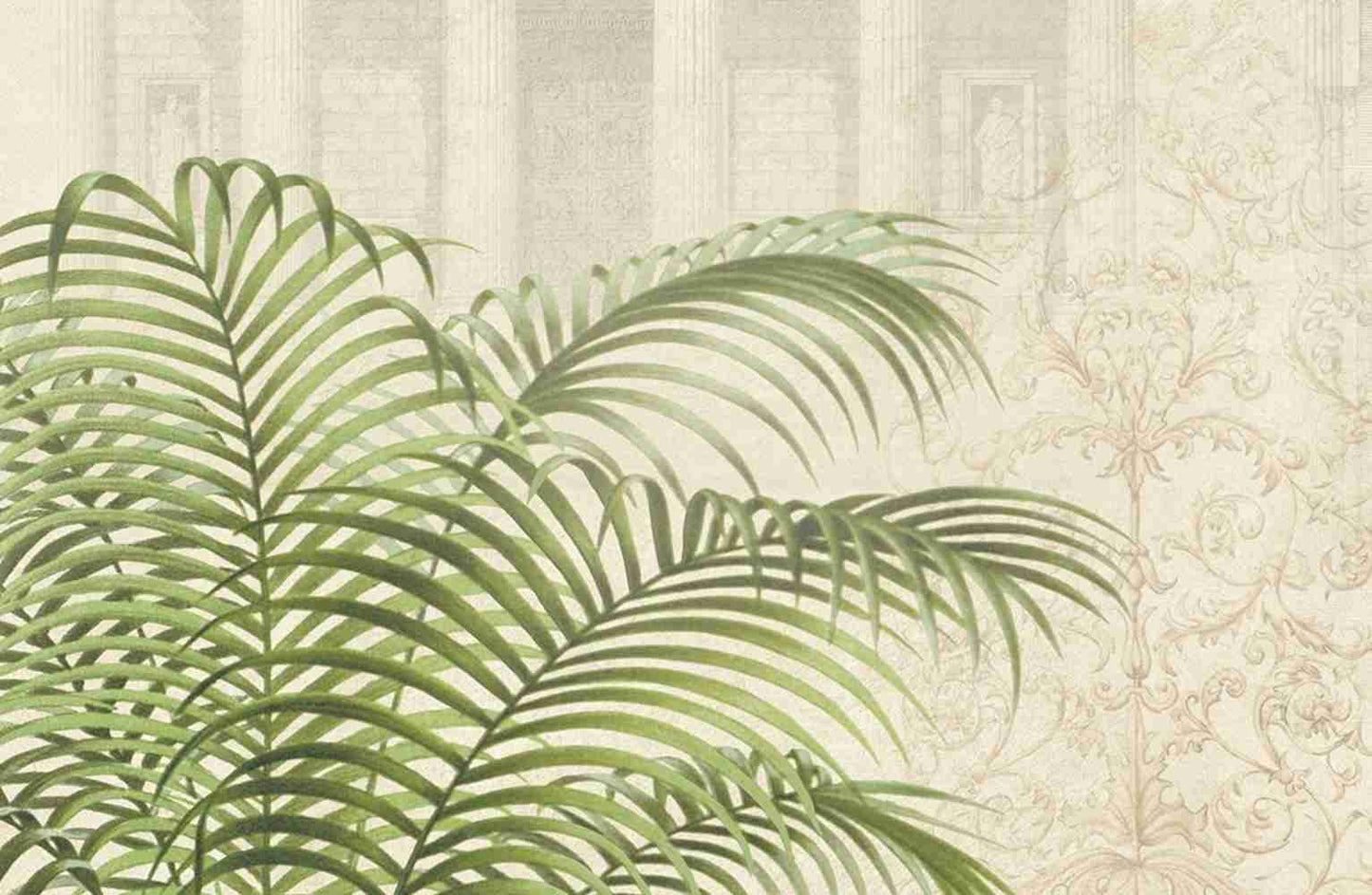 Historical Tropical Wallpaper