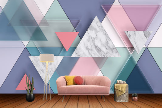 Geometric Triangle Wallpaper