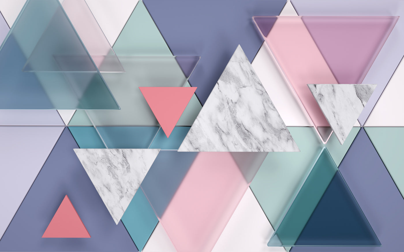 Geometric Triangle Wallpaper