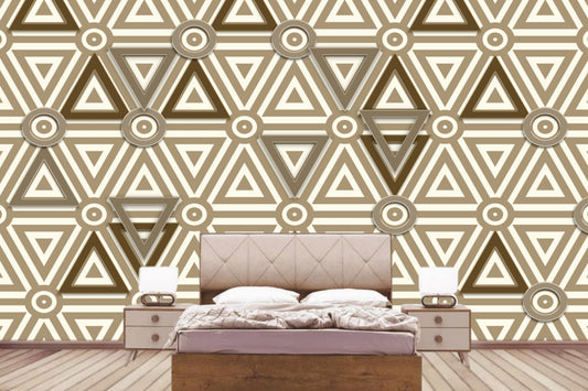 Geometric Illusion Triangle Wallpaper