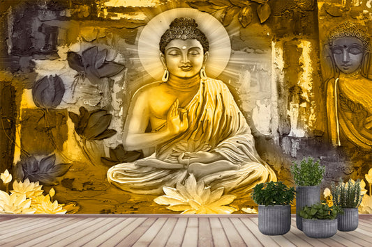 God Collection Bhddha Meditation Wallpaper