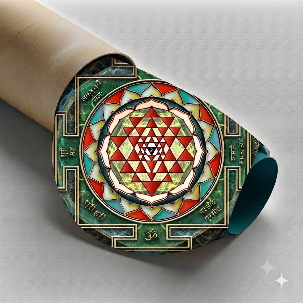 Shree Yantra wall art