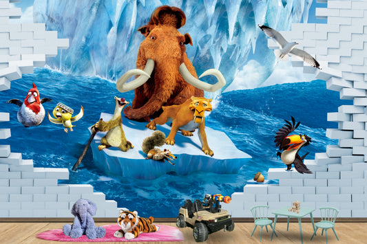 ICE AGE Village 3D Wallpaper