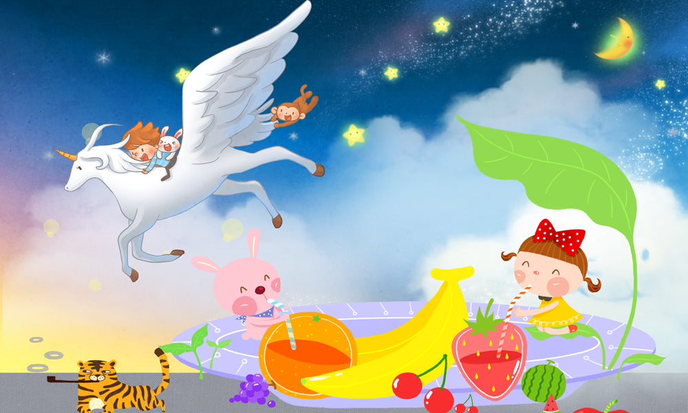 Unicorn Story Customized Wallpaper