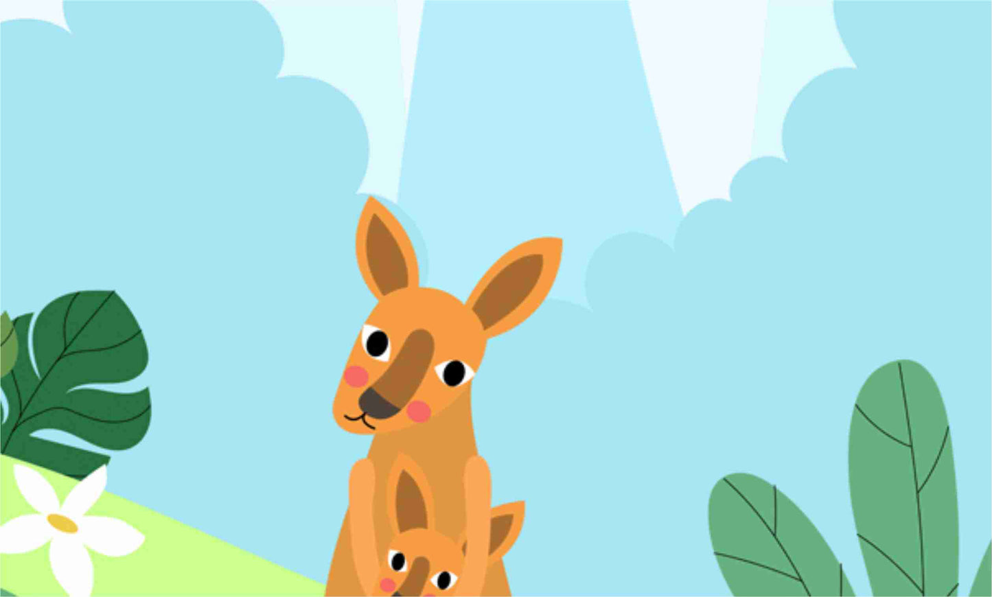 Funny Cartoon Kids Wallpaper