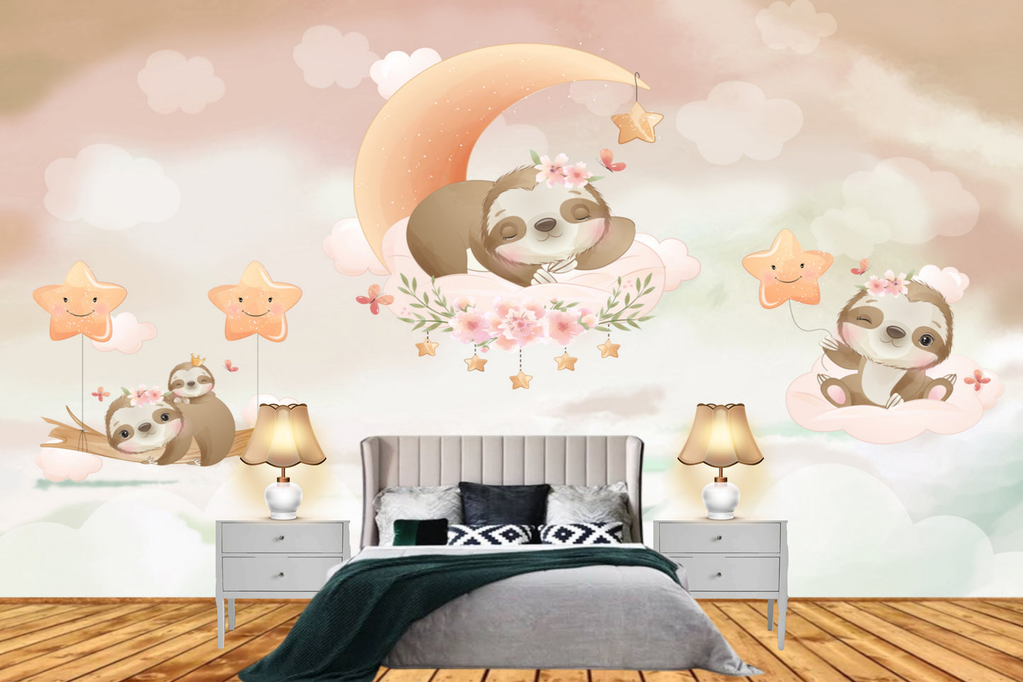 Dream On Moon 2 Kids Wallpaper