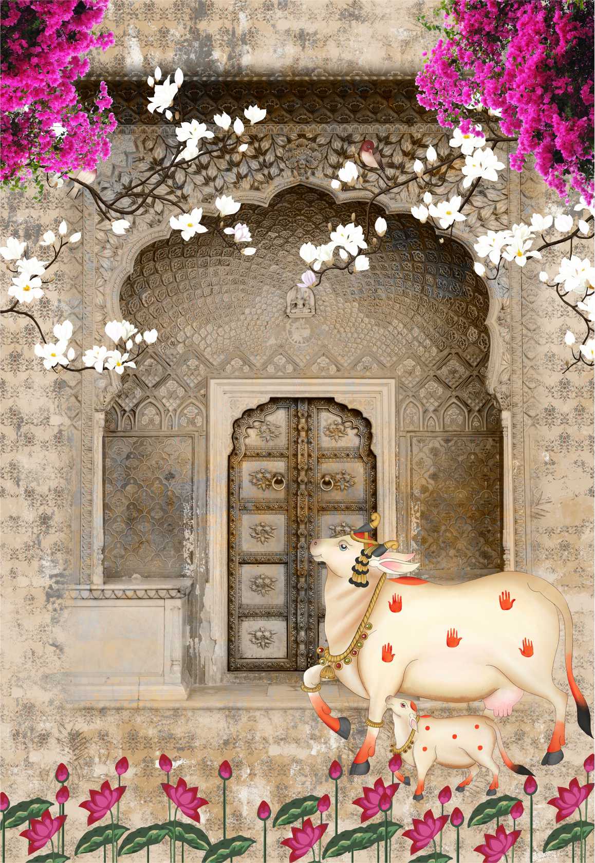 Vrindavan Echoes Pichwai