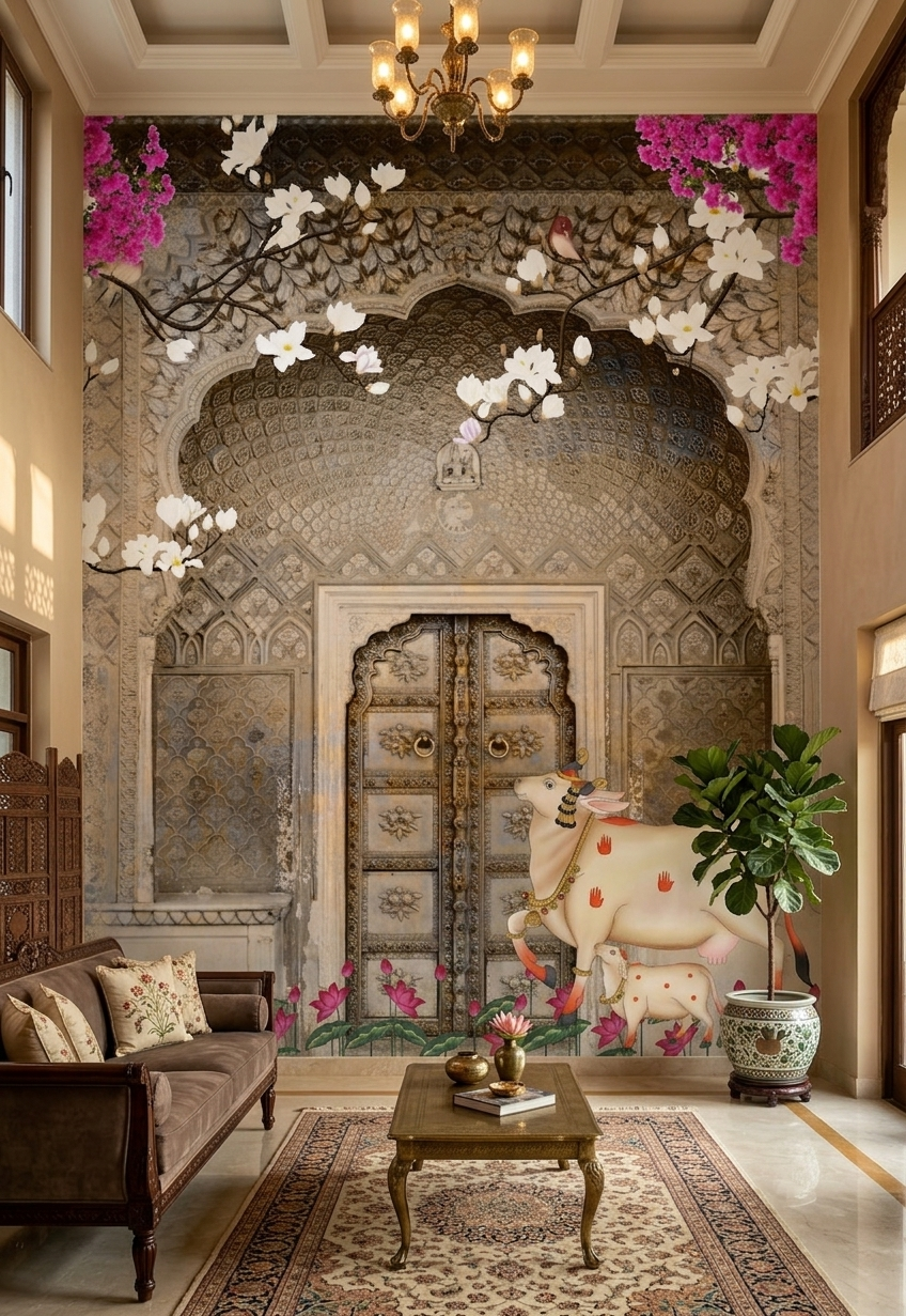 Vrindavan Echoes Pichwai