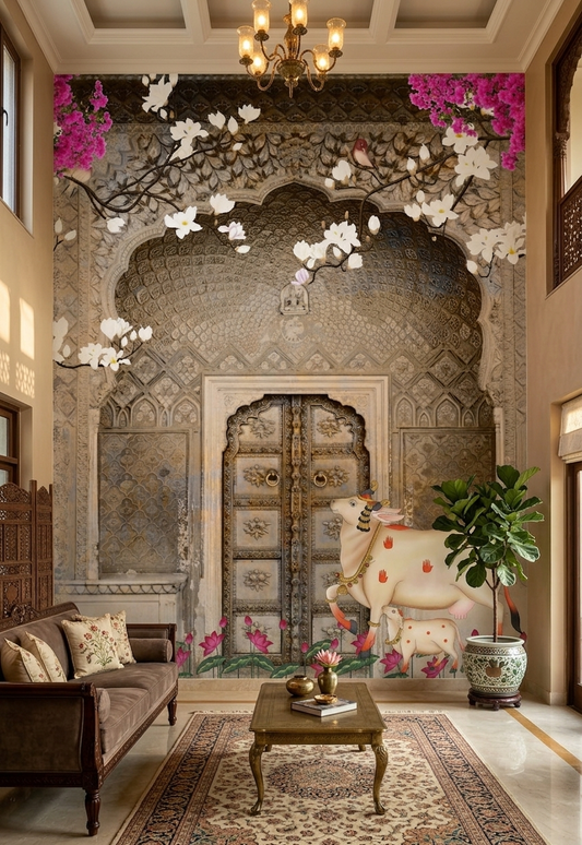 Vrindavan Echoes Pichwai