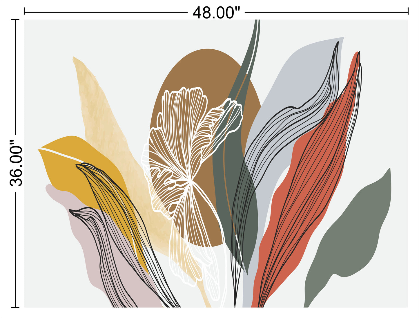 Lush Botanics  wall art